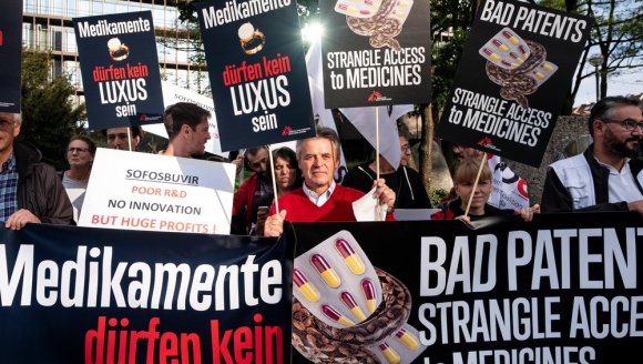 Protest vor Europäischem Patentamt gegen Patent-Restriktionen